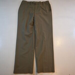 Jack Victor Riviera Traveller 34x32 Stretch Wool Flat Front Straight Dress Pants